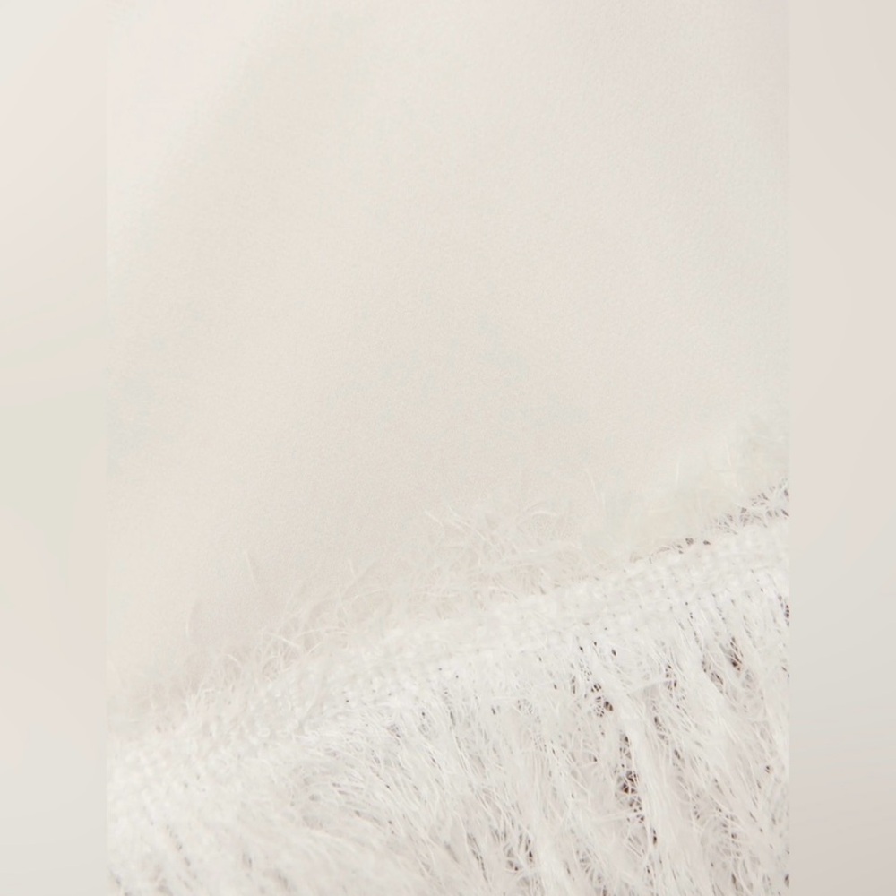 Reformation Tetty Dress Ivory - Size 12 - Picture 6 of 6